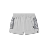 flatlay Tetra-Lite Adventure Short in slate grey with gray side panels, front view