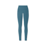 flatlay W072 LYCRA® ADAPTIV 4 Pocket Legging in storm blue, front view