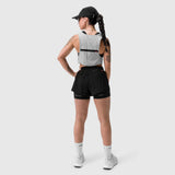 1080 Run Pack in Slate Grey, back view on model