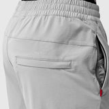 Ripstop Relaxed Track Pant in Slate Grey worn by model, side detail view showing pocket