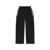 Flatlay W100 2-in-1 convertible pant in black, front view