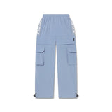 Flatlay W100 2-in-1 Convertible Pant in Slate Blue, front view